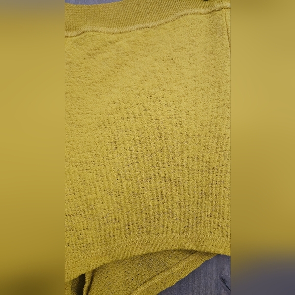 ZARA mustard Yellow Summer Knit Micro Shorts. Size Medium - Picture 10 of 11